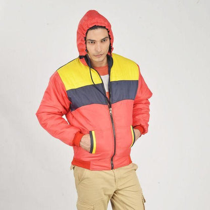 Fidato Full Sleeve Men Reversible Bomber Jacket